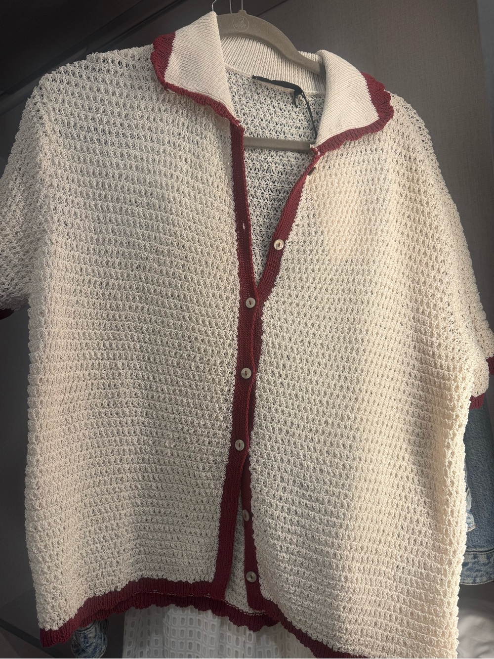 Crochet Button down